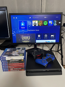 Playstation 4 slim 1TB + LG 24GL600F 144Hz (1 foto / 3)