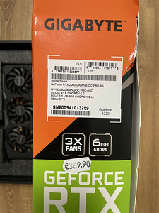 Gigabyte GeForce RTX 2060 GAMING OC PRO 6G (5 foto / 6)