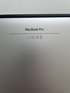 Apple MacBook Pro 15" A1398 late 2013 (3 foto / 3)