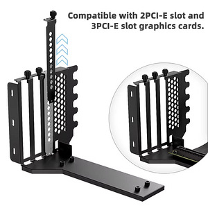 Вертикальный кронштейн для видеокарты PCIe 4.0 X16 RISER (2 фото из 3)