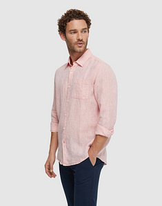 Ted Baker Remark Linen Shirt roosa (1 foto / 3)