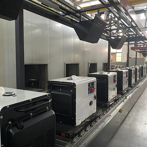 Vaikne diiselgeneraator, kolmefaasiline 5 kW (7 foto / 9)