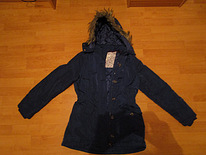 Темно-синяя куртка H&M 134-140-146cm