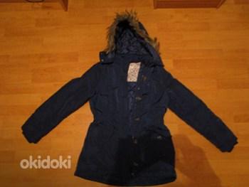 Темно-синяя куртка H&M 134-140-146cm (фото #1)