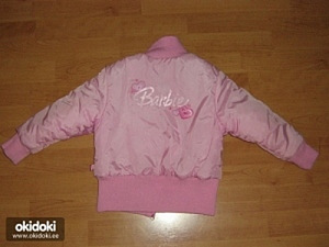 Barbie paksem k/s jope 98-104-110cm (2 foto / 3)