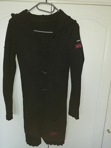 Must kampsun/kardigan XS( 34) 158-164cm (1 foto / 2)