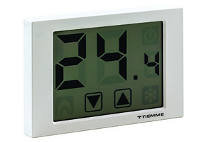 Ruumi termostaat/juhtmevaba Tiemme 2-35°C/2xAAA/1.5V program (1 foto / 3)