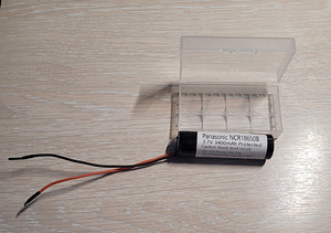 Li-ion aku Panasonic NCR18650B 3400mAh kaitsega UUS (3 foto / 3)