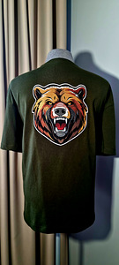 Wild Bear Iron-On emblem (5 foto / 5)