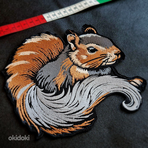 Нашивка Steel Tail (термоклеевая)