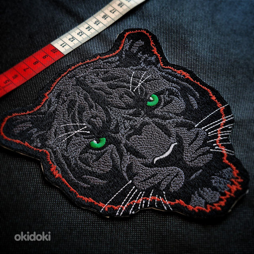 Нашивка Black Panther (iron-on)