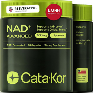 Cata-Kor NAD+ Resveratrol (60 kapslit) toidulisand (1 foto / 9)