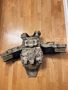 AVS, military vest, plate carrier, platikandja, airsoft (1 foto / 5)