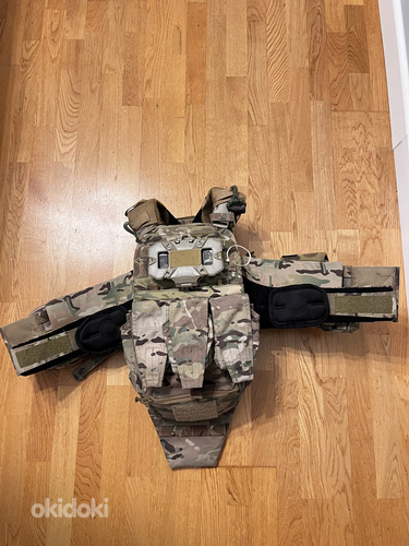 AVS, military vest, plate carrier, platikandja, airsoft