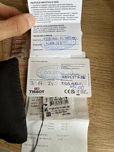 Käekell Tissot Seastar 1000 Quartz - garantii, täiskomplekt (7 foto / 7)