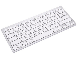 UUS!!! Bluetooth juhtmevaba SLIM klaviatuur, VALGE (6 foto / 10)