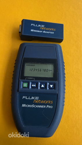 Fluke Networks Microscanner Pro тестер кабелей CAT