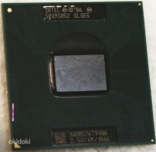 Процессор Intel T9400 Laptop CPU SLGE5 ( сокет P) (фото #1)
