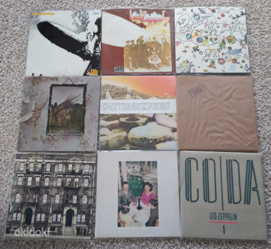 Led Zeppelin 9 studio albums,Strawbs-Deadlines,Spirit-Best (foto #1)
