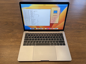 Macbook Pro 13" 2017 2,3GHz/8Gb/250Gb/RUS (2 foto / 2)