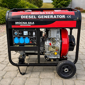 Генератор с дизельным двигателем 6500W (1 фото из 2)