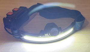 Перезаряжаемый LED прожектор на голове с датчиком движения (3 фото из 3)