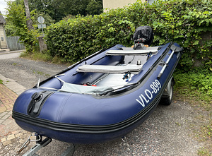 Paadi rent Marine 380 + Honda 15 mootor (4 foto / 6)