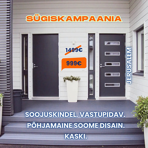 Siseuksed & puidust välisuksed. Soome kvaliteet. (3 foto / 5)