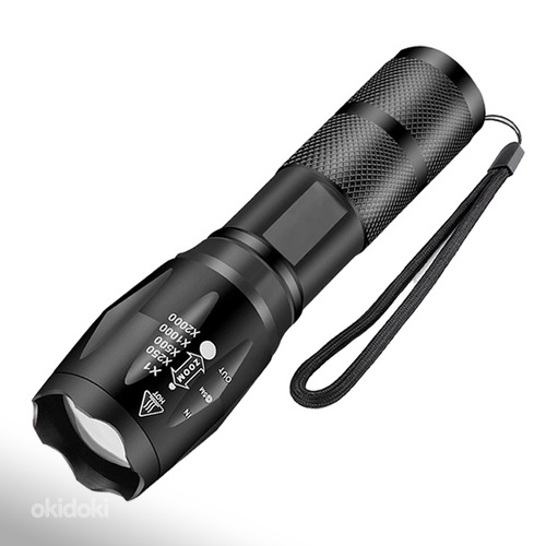 Led фонарик lanterna, T6- 1000 lm, новый