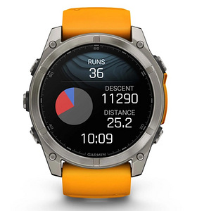 GARMIN Fenix 8 51 mm, AMOLED, Sapphire Titanium (3 foto / 9)