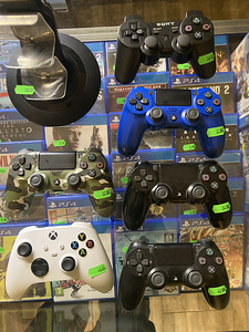 PS4, 3, Xbox контроллеры (1 фото из 1)