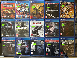 PS4 mängud (1 foto / 2)