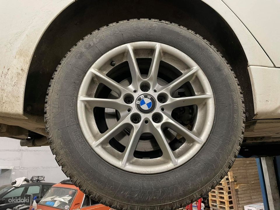 BMW 16" talverataste komplekt (veljed lamellrehvidega) (foto #8)