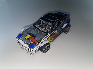 Nissan 180 sx paberist. Käsitöö (1 foto / 6)