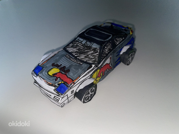 Nissan 180 sx из бумаги.Ручная работа