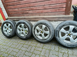 Chevrolet Captiva talverataste komplekt (1 foto / 7)