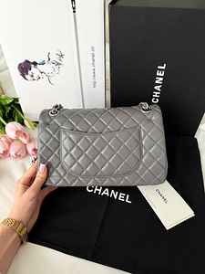 Сумка Chanel Grey Silver копия (9 фото из 10)