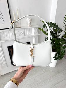 Yves Saint Laurent Hobo Le 5 À 7 valge/kuldne koopia kott (3 foto / 10)