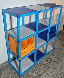 Müüa kerge Modlife moodulriiul / panipaik (111x111x39 cm) (3 foto / 3)