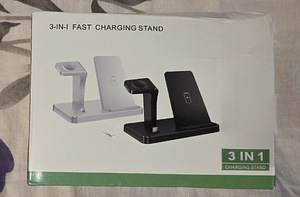 3in1 Fast Wireless Charger Station Dock For Samsung,Apple (1 foto / 10)