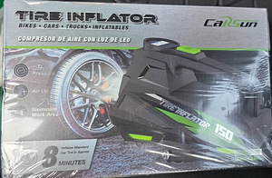 CaRSun kaasaskantav digitaalne autokompressor 150 PSI (2 foto / 9)