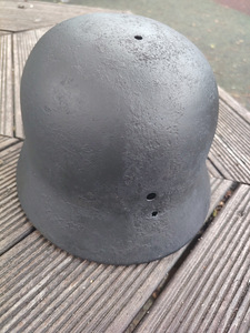 Originaalne Saksa Kiiver M42 (teraskiiver) (5 foto / 10)