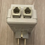 Электрическая розетка + розетка для интернет-кабеля DSL с защитой от кросс-контрактов (фото #2)