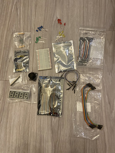 Raspberry PI komponendid, juhtmed jms lisavidinad (1 foto / 9)