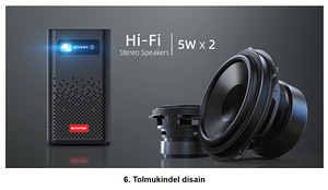 PROJEKTOR BYINTEK P20 Mini (6 foto / 7)
