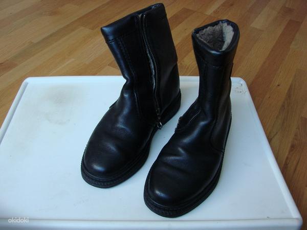 Зимние кожаные сапоги, размер 41 (фото #3)