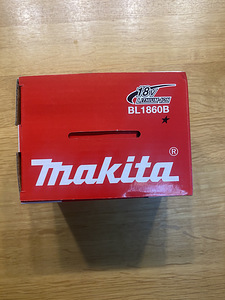 Аккумулятор Makita BL1860B 18V 6Ah (4 фото из 4)