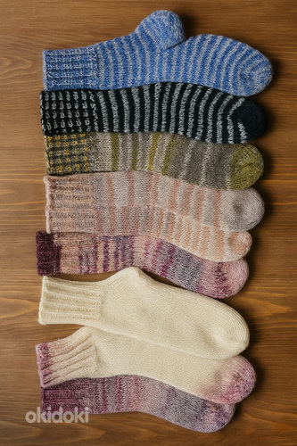 Adītas zeķes- jebkurš izmērs