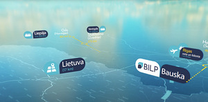 Zemes gabals Bauskā ar gatavu infrastruktūru (11 foto no 14)