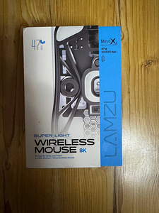 Lamzu Maya X Gaming Mouse - Cloud White (1 foto / 6)